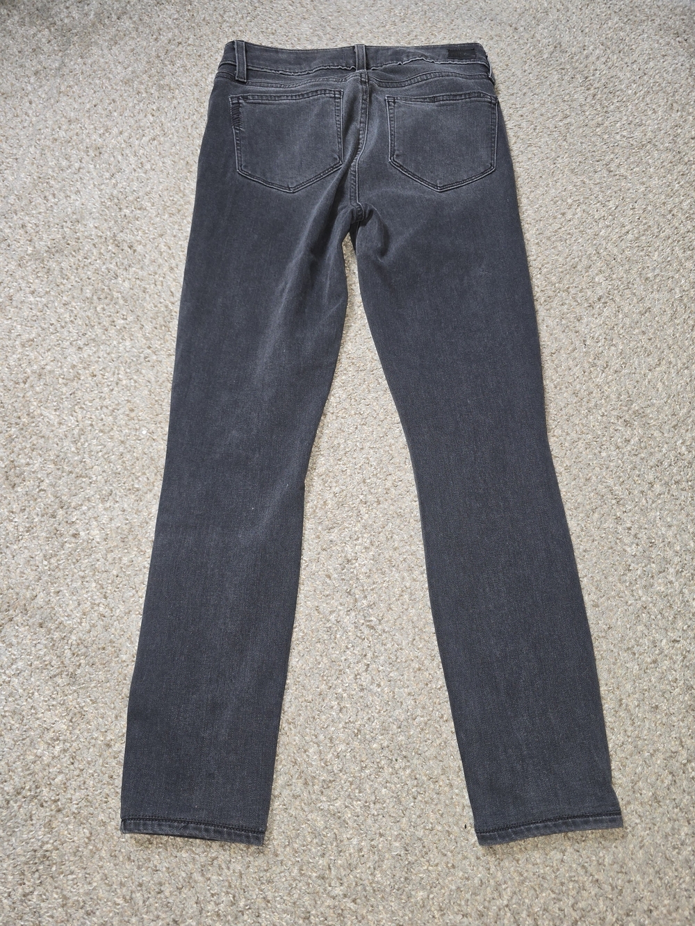 Paige Women's Distressed Black Skinny Jeans Size 28 - Picture 6 of 6